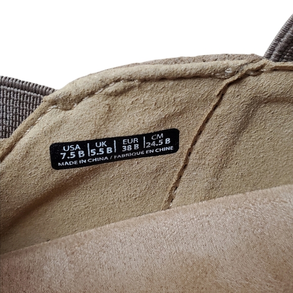 Spenco Womens Tan Suede Leather Sterling Convertible Slip On Shoes Size 7.5 - Picture 12 of 12